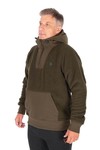sherpa olive hybrid jacket fox